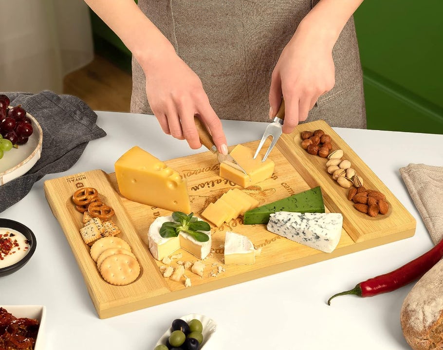 Royal Craft Wood Bamboo Cheese Board