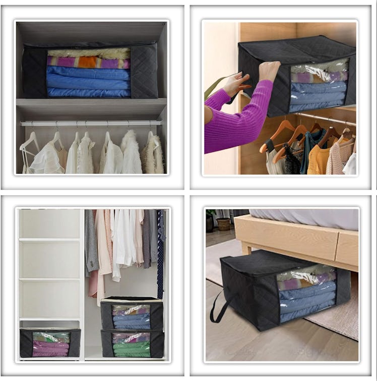 Woffit Foldable Storage Bag Organizers (Set of 3)