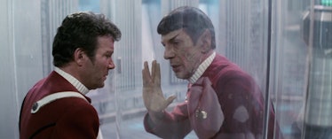 Kirk and Spock in 'The Wrath of Khan.'