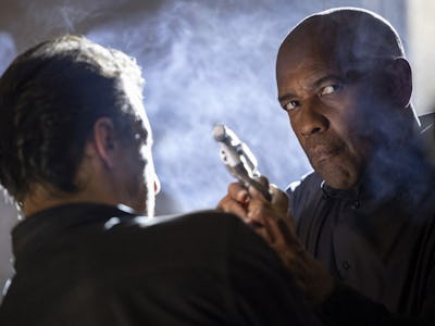 Denzel Washington as Robert McCall in The Equalizer 3
