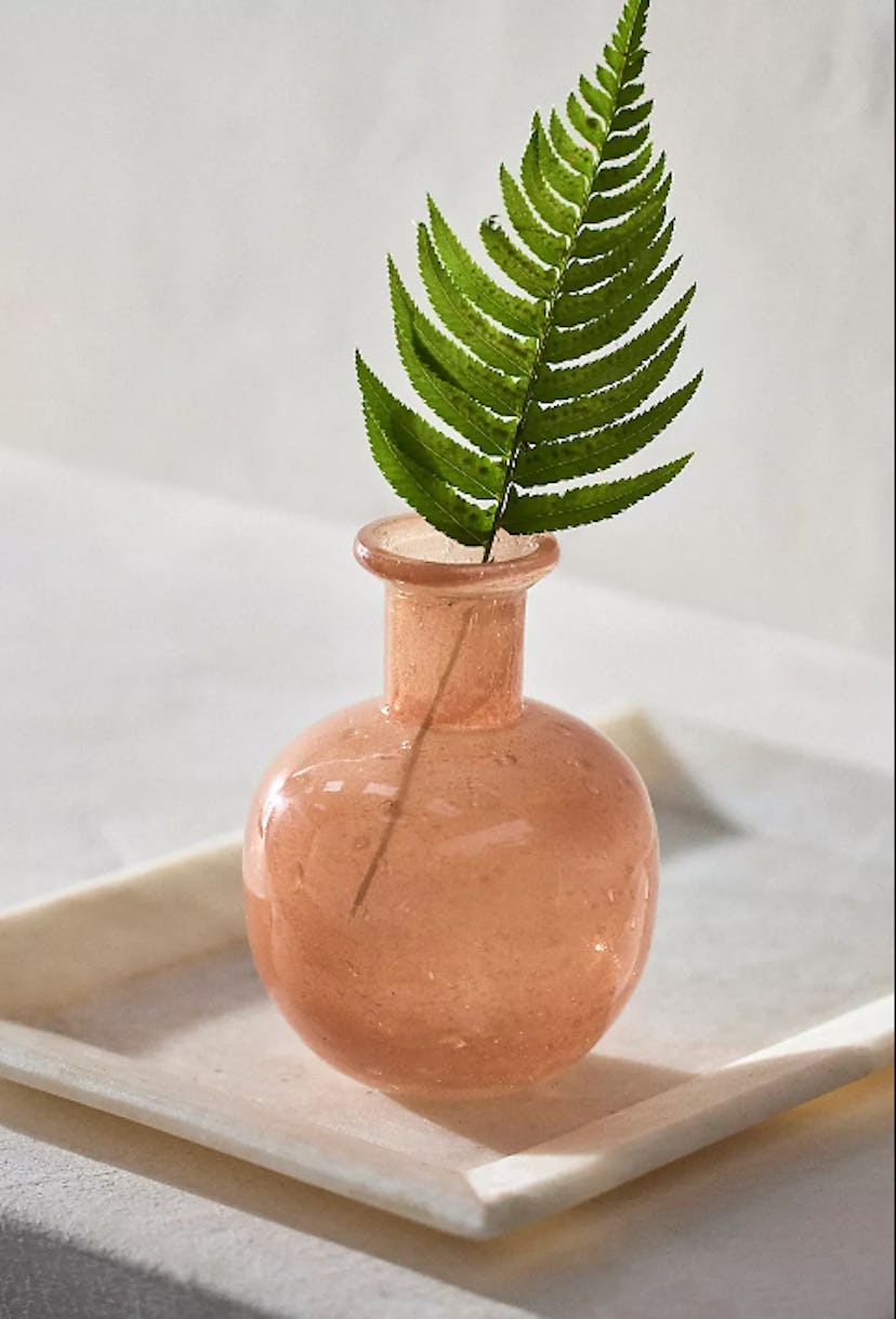 Peach Fuzz Bud Vase