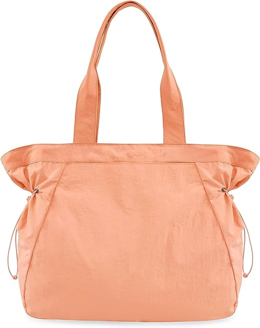 Side-Cinch Lightweight Shoulder Tote