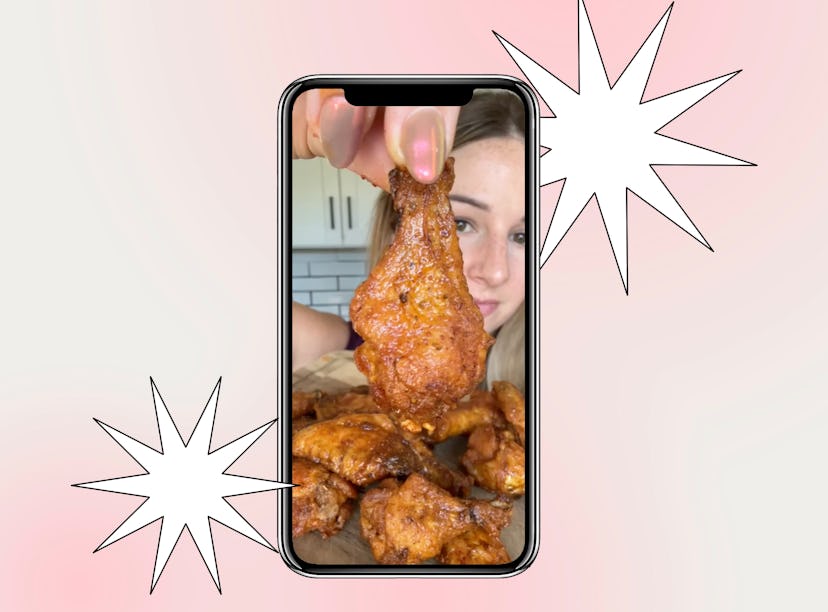 TikTok has easy chicken wings recipes for your game day spread. 