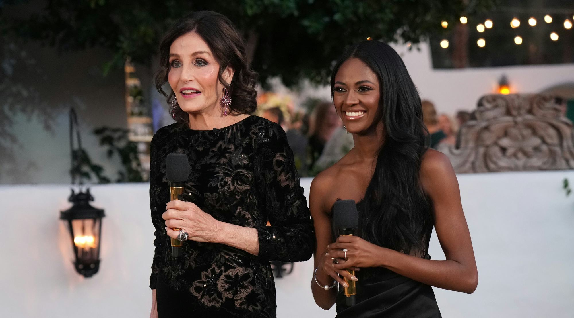 Kathy Swarts and Charity Lawson.