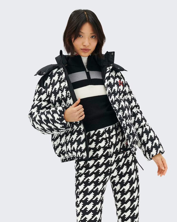 Houndstooth Moment Puffer