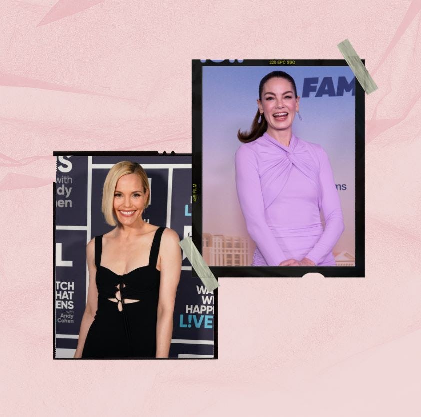 Leslie Bibb and Michelle Monaghan celebrated their 'White Lotus' Season 3 casting after six new acto...