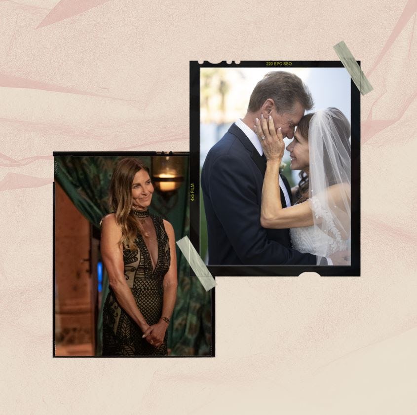 'The Golden Bachelor' runner-up Leslie Fhima weighed in on Gerry Turner and Theresa Nist's TV weddin...