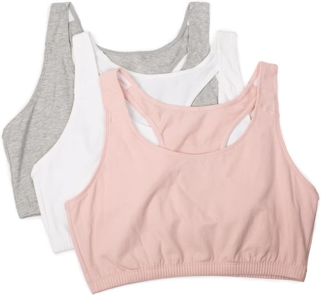 Fruit of the Loom Tank Style Sports Bra (3-Pack)