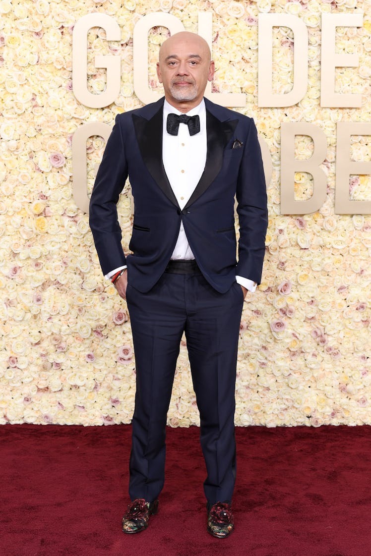 Christian Louboutin attends the 81st Annual Golden Globe Awards at The Beverly Hilton on January 07,...