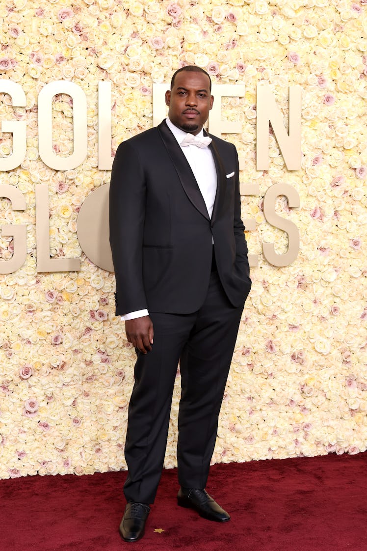 Lionel Boyce attends the 81st Annual Golden Globe Awards at The Beverly Hilton on January 07, 2024 i...