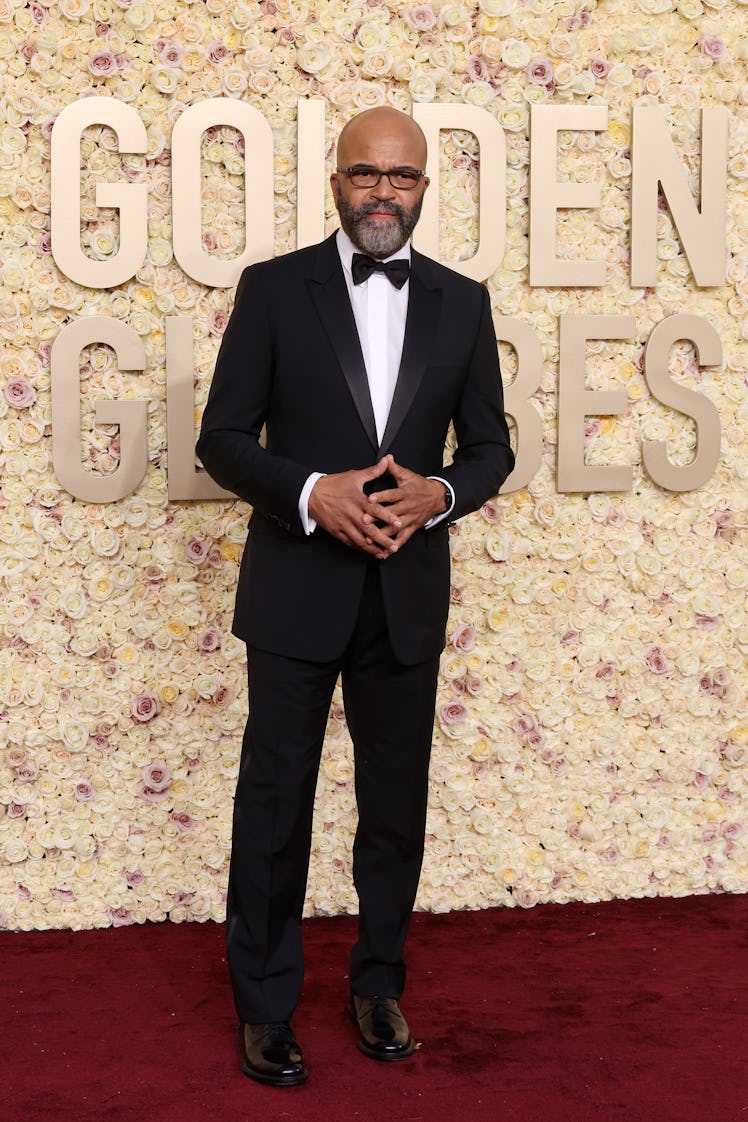 Jeffrey Wright attends the 81st Annual Golden Globe Awards at The Beverly Hilton on January 07, 2024...