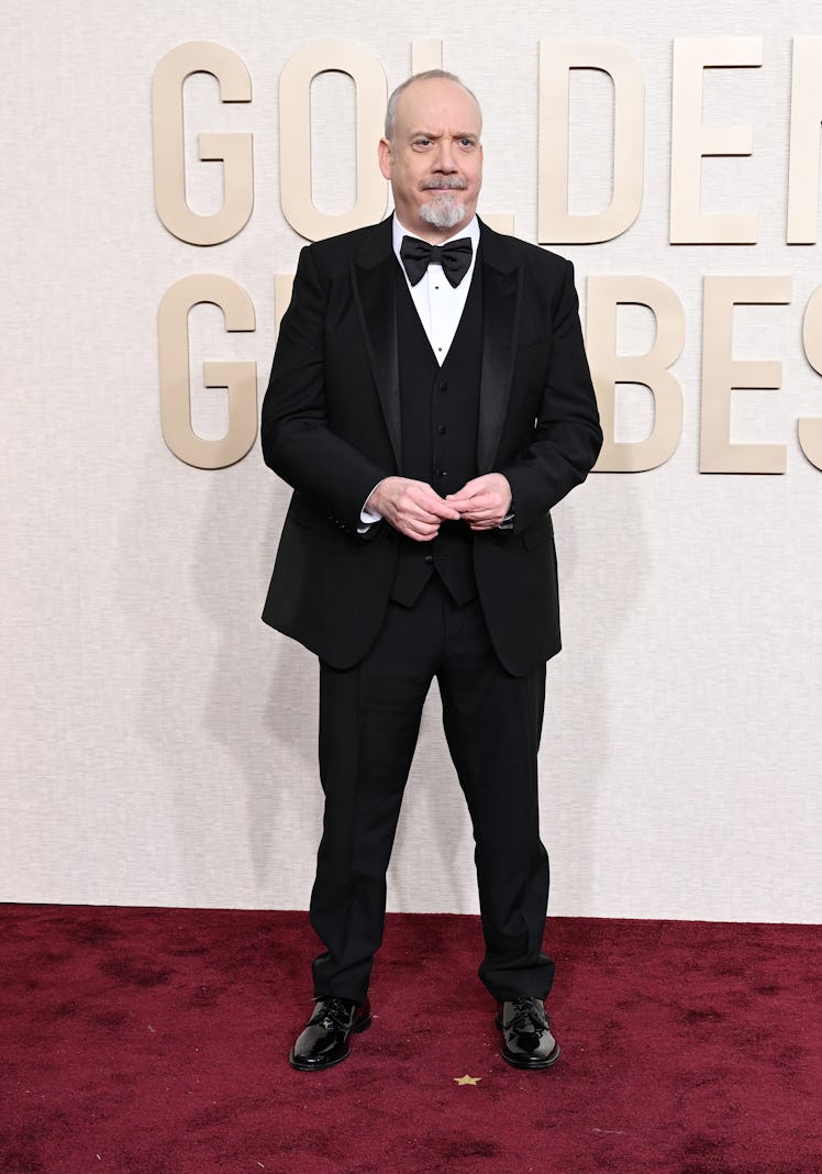 Paul Giamatti at the 81st Golden Globe Awards held at the Beverly Hilton Hotel on January 7, 2024 in...