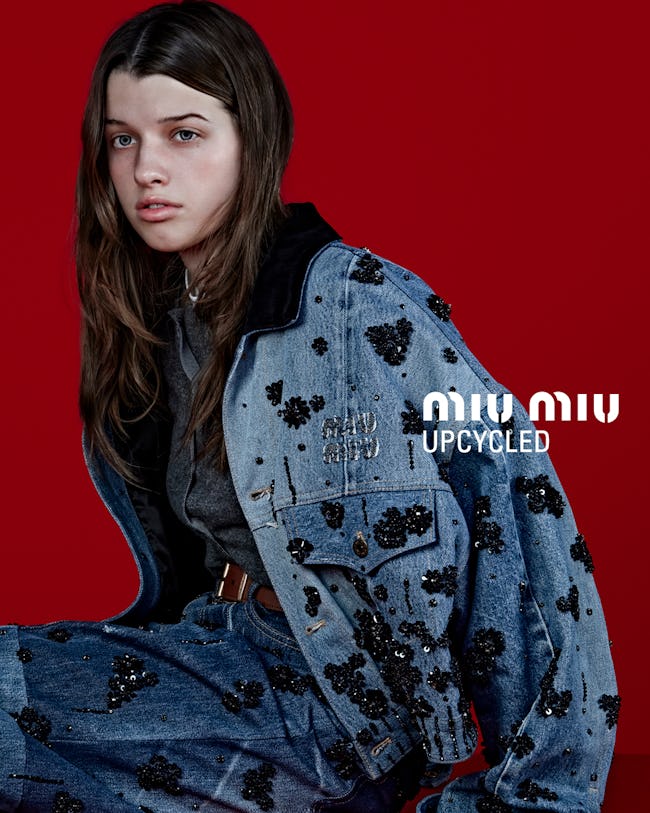 Miu Miu's Upcycled Chinese New Year Collection Stars Ever Anderson