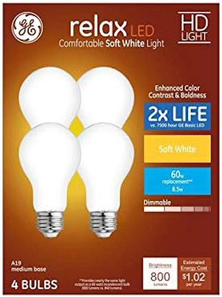 GE Relax LED Bulbs (4-Pack)