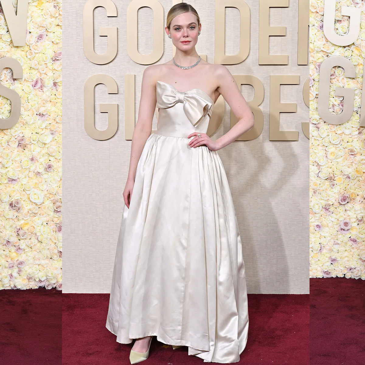 white dress golden globes 30 Best Dressed Celebrities at the Golden Globes 2026