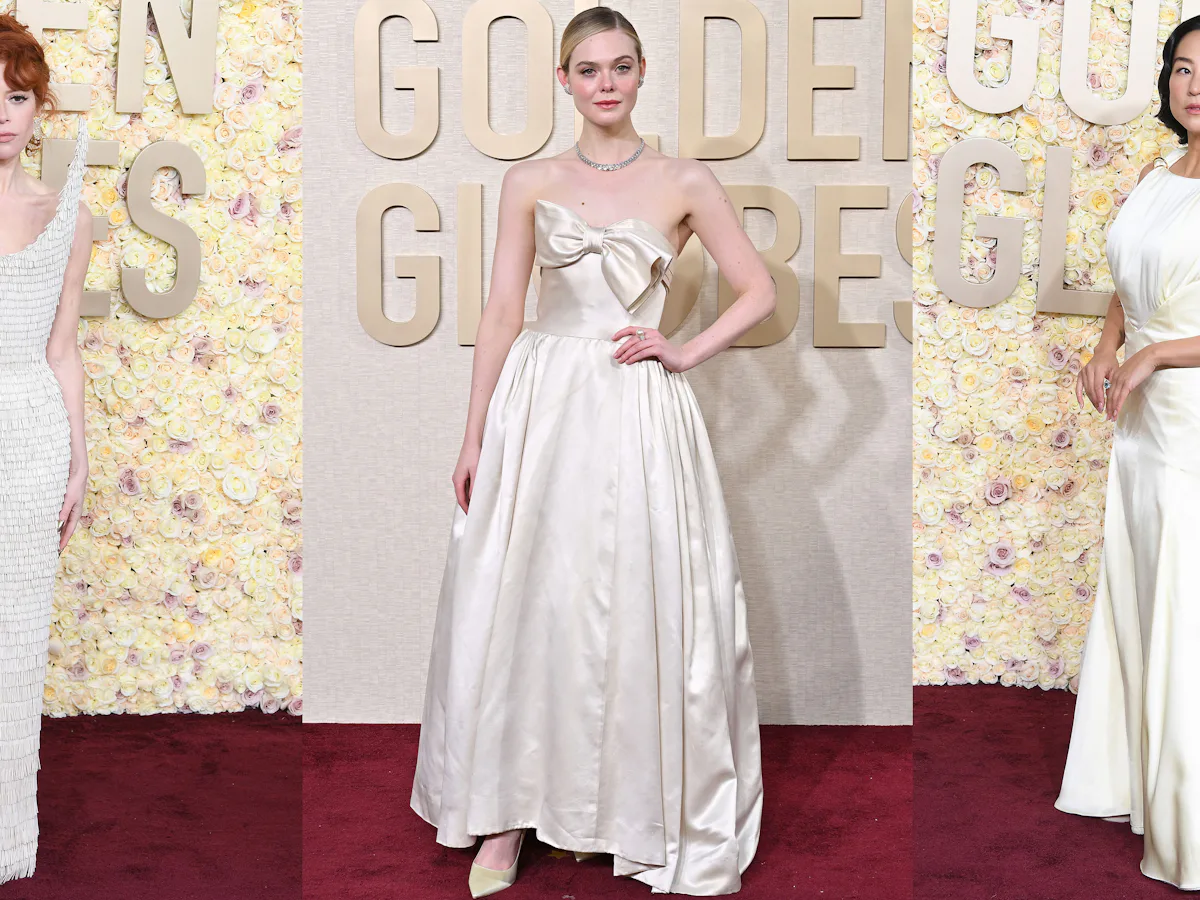 White Bridal Fashion Won Out at the 2024 Golden Globes White Bridal Fashion Won Out at the 2024 Golden Globes