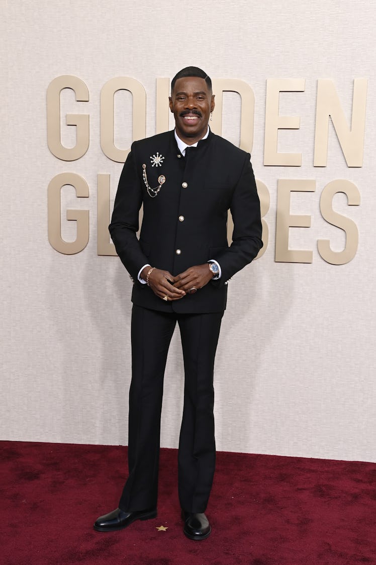 Colman Domingo attends the 81st Annual Golden Globe Awards at The Beverly Hilton on January 07, 2024...
