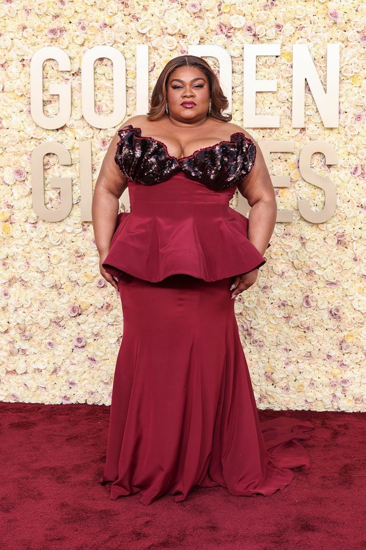 Da'Vine Joy Randolph at the 81st Golden Globe Awards held at the Beverly Hilton Hotel on January 7, ...