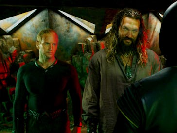 Patrick Wilson and Jason Momoa in Aquaman and the Lost Kingdom