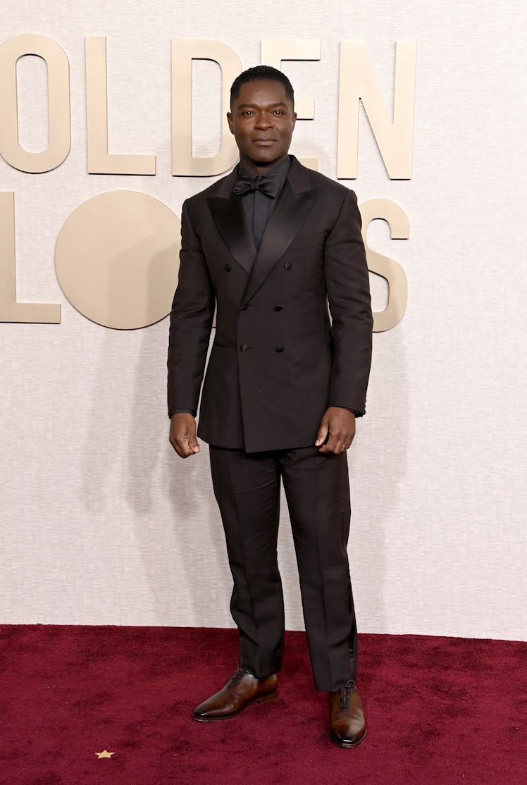 David Oyelowo attends the 81st Annual Golden Globe Awards at The Beverly Hilton on January 07, 2024 ...