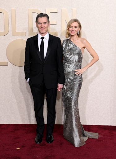 Billy Crudup and Naomi Watts attend the 81st Annual Golden Globe,Hills, California