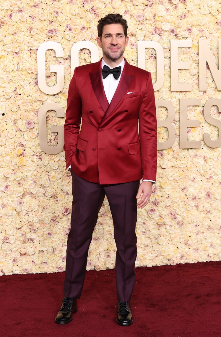 John Krasinskiattends the 81st Annual Golden Globe Awards at The Beverly Hilton on January 07, 2024 ...