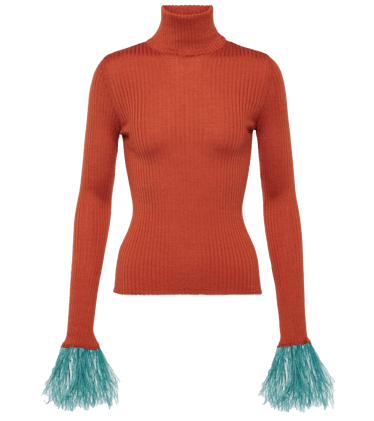 High Kick Cashmere And Silk Top