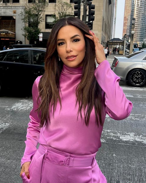 Eva Longoria long brown hair