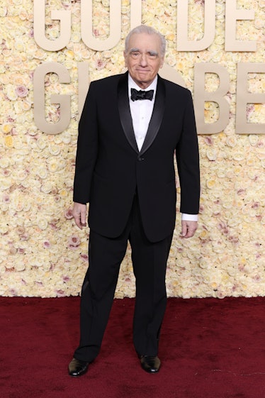 Martin Scorsese attends the 81st Annual Golden Globe Awards at The Beverly Hilton on January 07, 202...