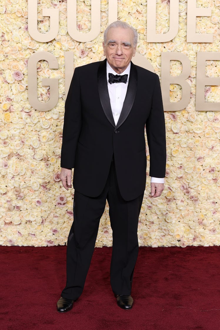 Martin Scorsese attends the 81st Annual Golden Globe Awards at The Beverly Hilton on January 07, 202...