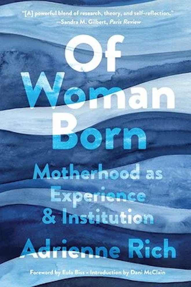 Cover of 'Of Woman Born' by Adrienne Rich.