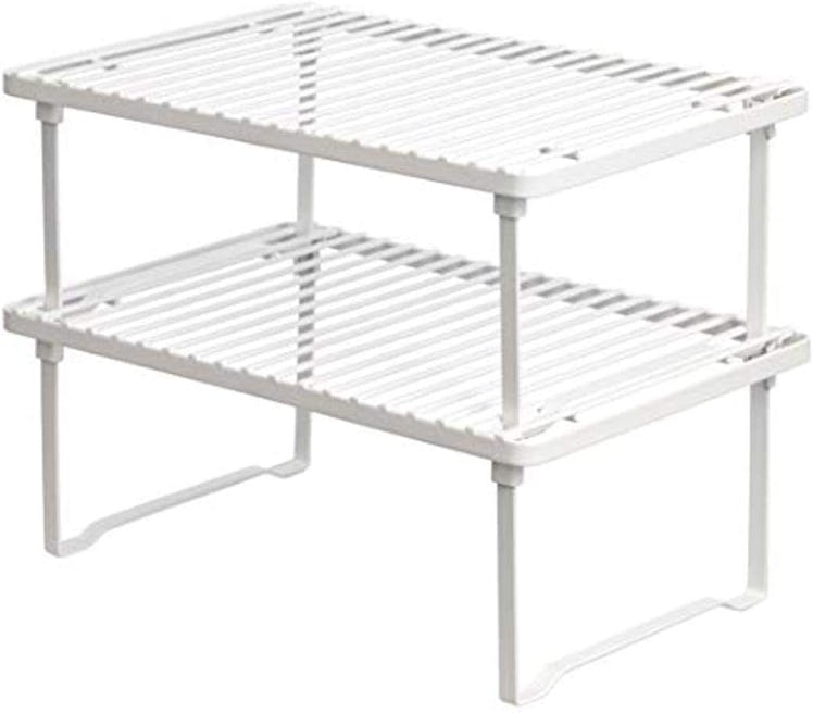  Amazon Basics Stackable Kitchen Storage Shelves (Set of 2)