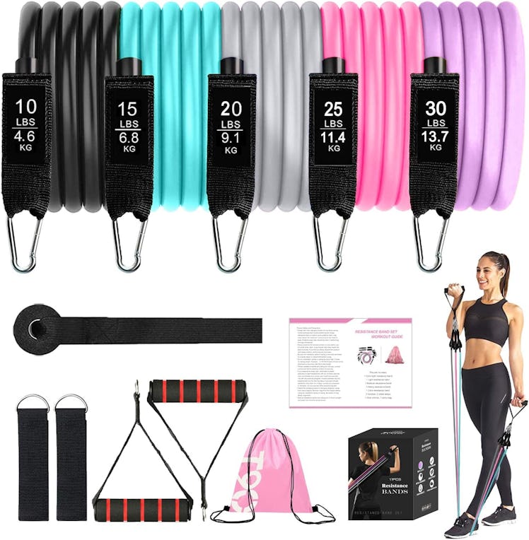 SENICOO Exercise Resistance Bands Set