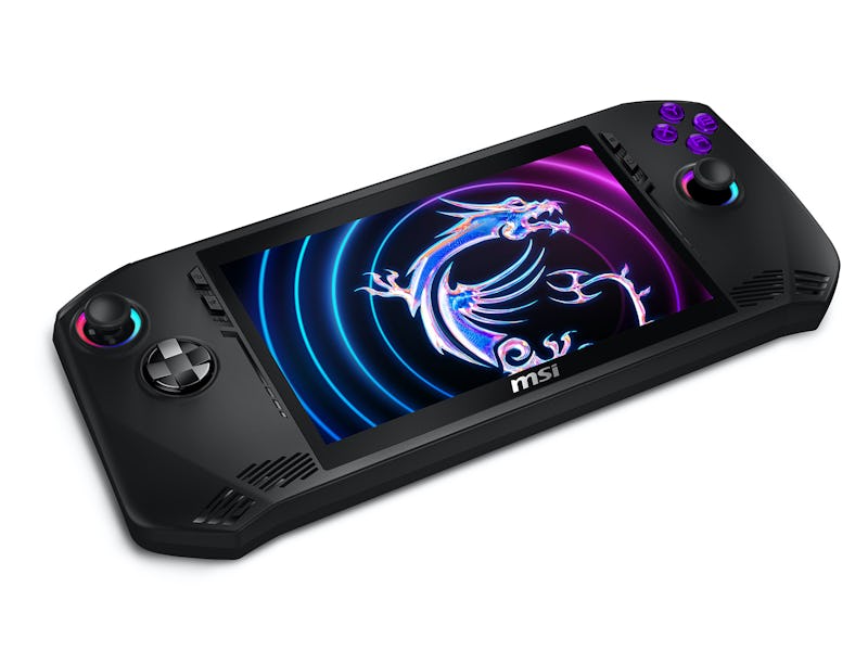 MSI Claw handheld gaming PC announced at CES 2024 with Intel Core Ultra 7 chip and 16GB of RAM