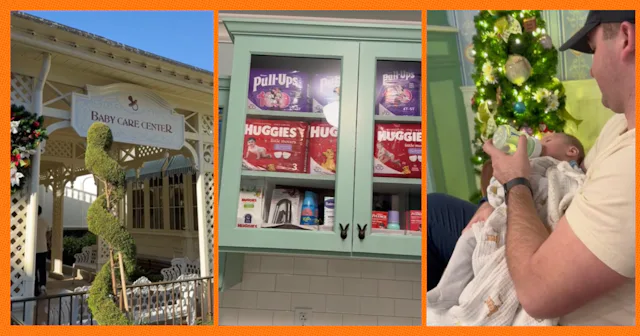One TikTok user is going viral for featuring footage of a Disney Baby Care Center at Magic Kingdom, ...