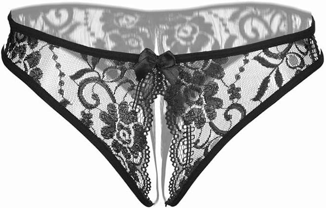 SLITHICE Floral Bow Panty