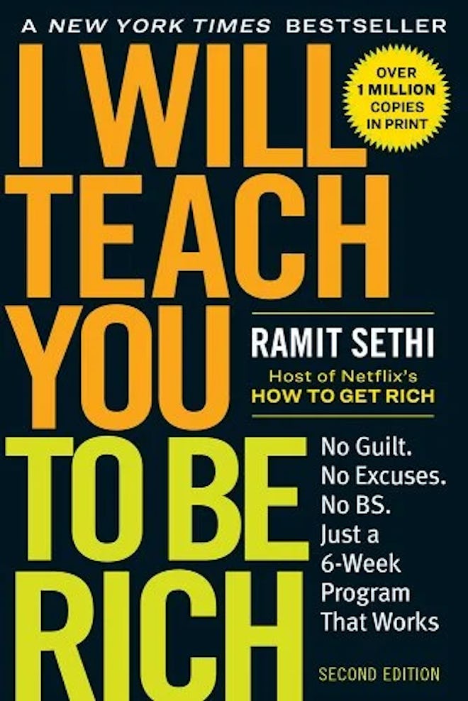 Cover of ‘I Will Teach You to Be Rich’ by Ramit Sethi.