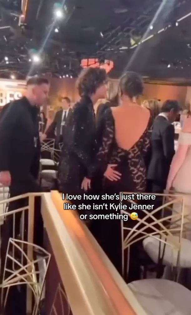 Kylie Jenner & Timothee Chalamet's Golden Globes Body Language, Analyzed