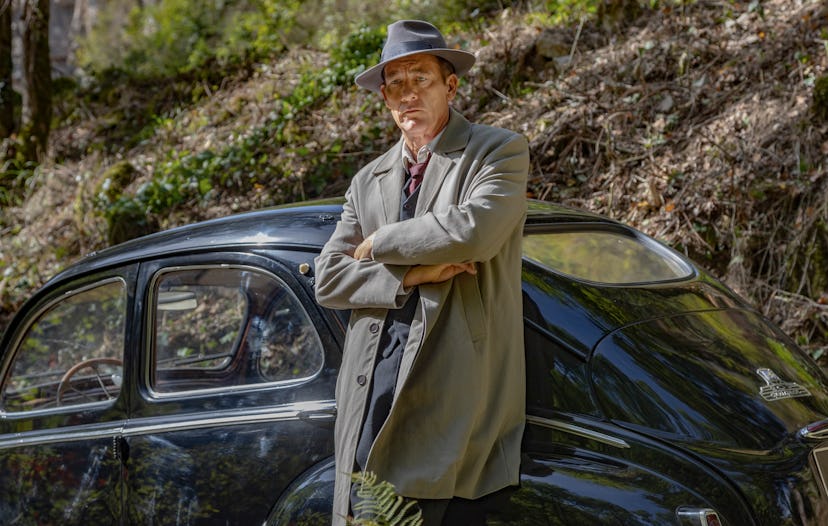 Clive Owen as Sam Spade in 'Monsieur Spade' via AMC's press site