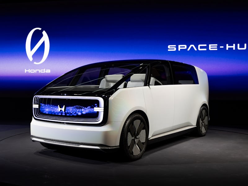 Space-hub EV concept from Honda Zero line