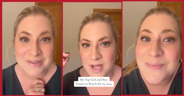 A baby name expert and consultant listed off some of the top trending baby names to watch in 2024.