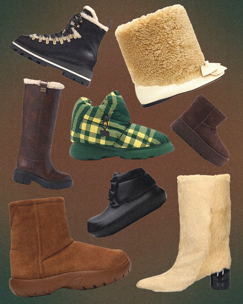 a collage of the best boots