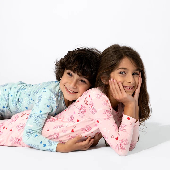 Pink Bear Hug Kids Pajama Set