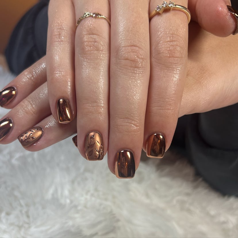 Moscow Mule Nails