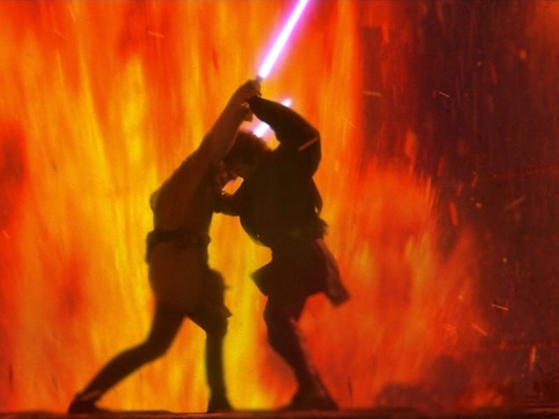 Battle of the Heroes in 'Revenge of the Sith.'