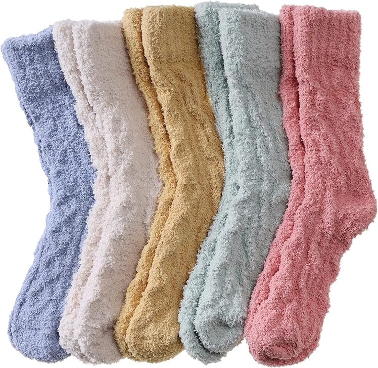 DoSmart Fuzzy Socks (5-Pack)