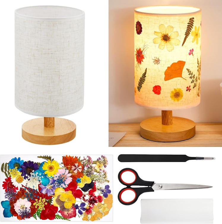 Hortsun DIY Pressed Floral Lamp