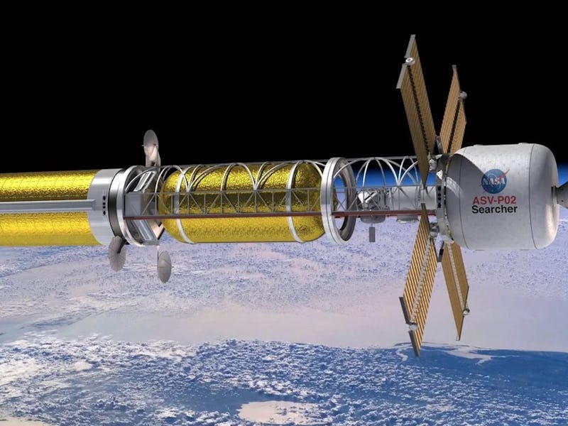Nuclear-powered rockets could one day enable faster space travel.