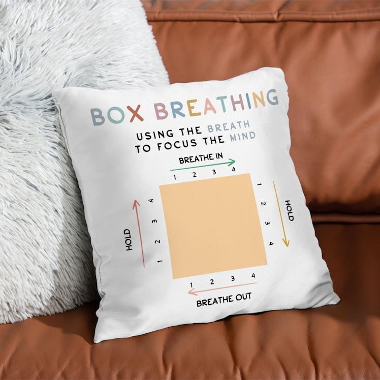 Zsa Tuiy Box Breathing Pillow Cover
