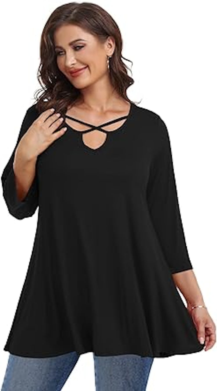 LARACE Criss-Cross Top